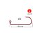 1000er Pack VMC Jig 5150RD 4/0
